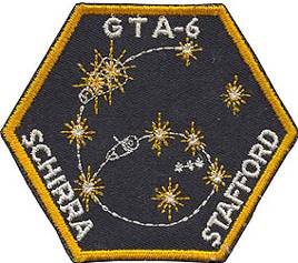mission emblem for gemini 6