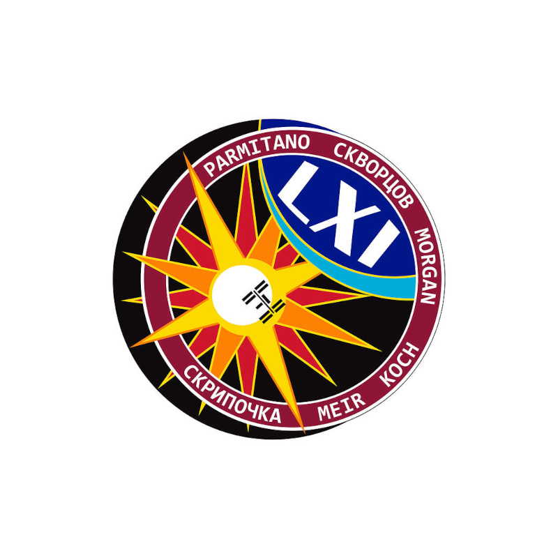 iss expedition 61 mission patch